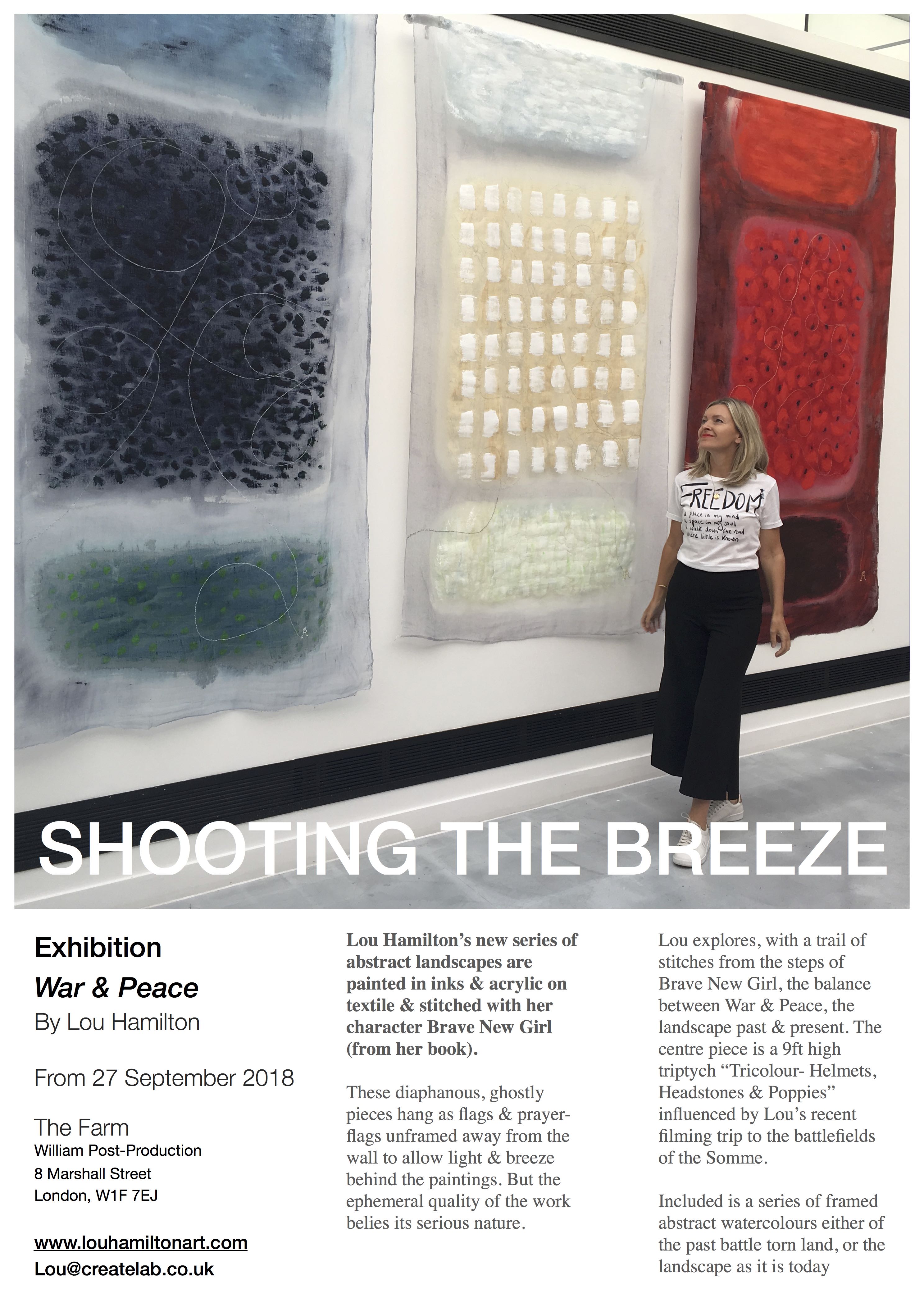 SHOOTING THE BREEZE - War &amp; Peace lowres